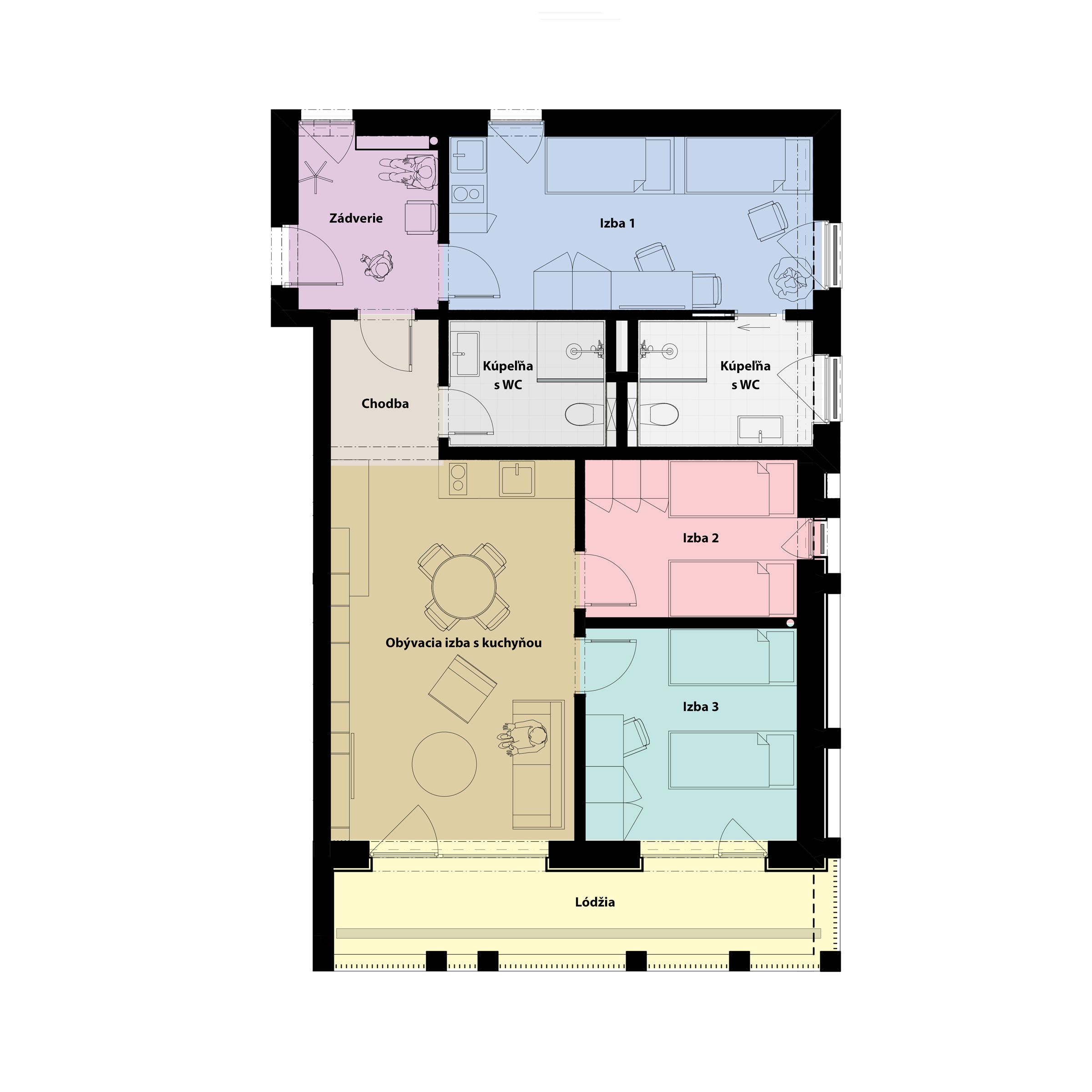 Apartmán 1H